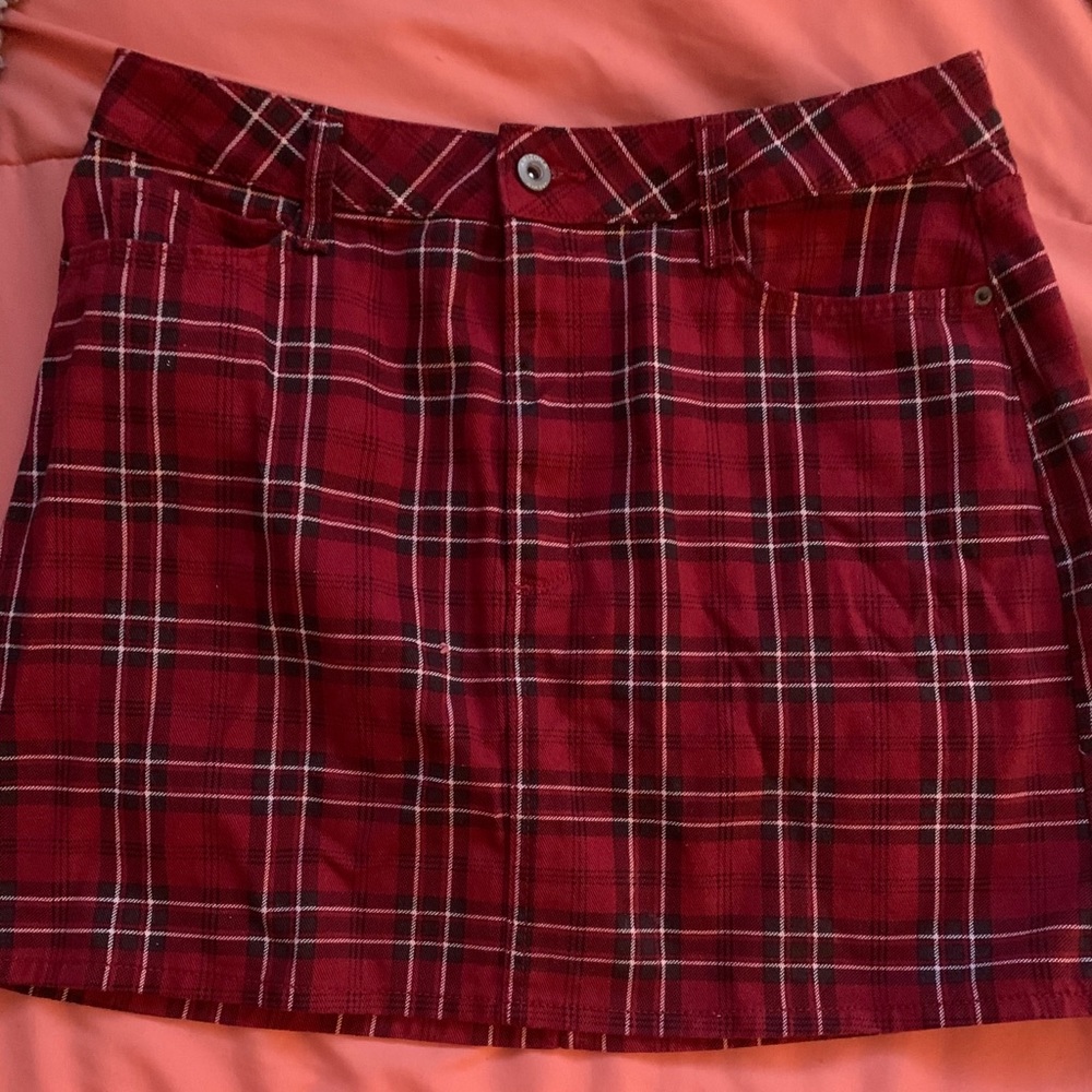 Plaid Skirt
